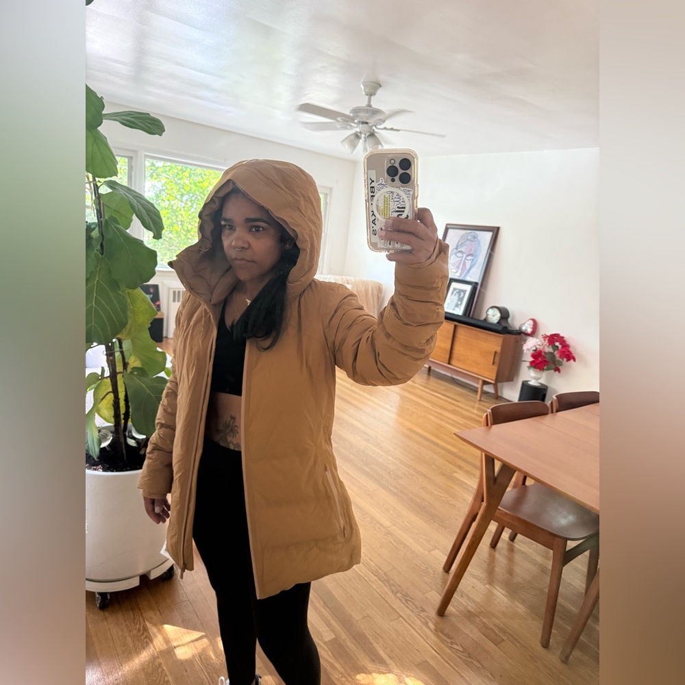 lululemon athletica Brown Puffer Jacket